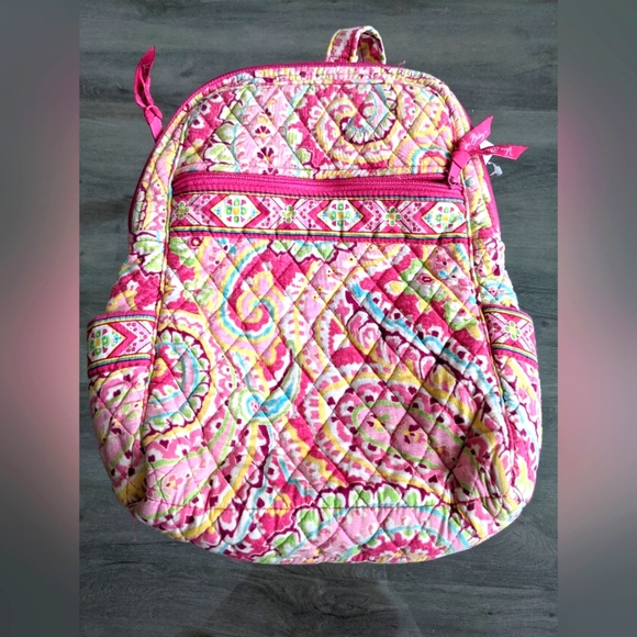 EUC Vintage Vera Bradley Capri Melon Backpack - Picture 1 of 11